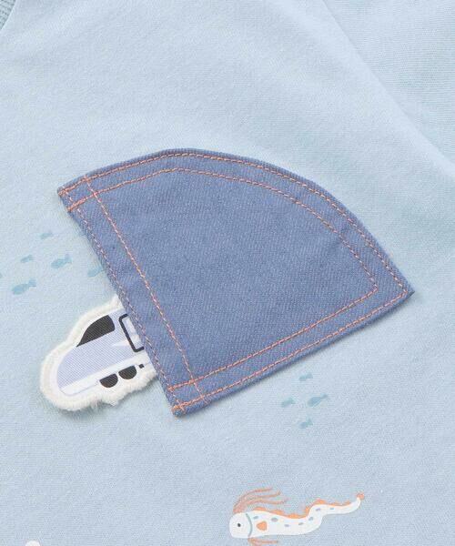 SLAP SLIP / スラップ スリップ Tシャツ | 【接触冷感】海の仲間電車モチーフ半袖Tシャツ(80~130cm) | 詳細11