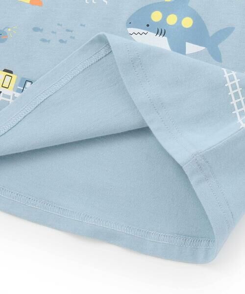 SLAP SLIP / スラップ スリップ Tシャツ | 【接触冷感】海の仲間電車モチーフ半袖Tシャツ(80~130cm) | 詳細13