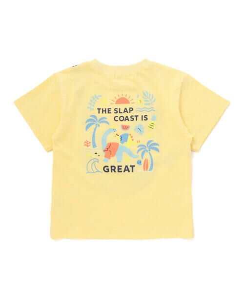 SLAP SLIP / スラップ スリップ Tシャツ | 【お揃い】ポシェットトロンプイユ半袖Tシャツ(80~130cm) | 詳細11