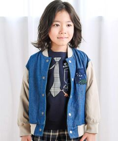 SLAP SLIP / スラップ スリップ その他アウター | リバーシブルデニムスタジャン(80~130cm)