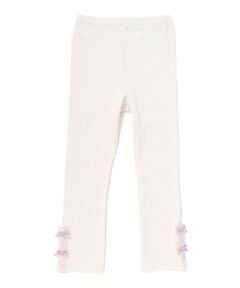 SLAP SLIP / スラップ スリップ レギンス・スパッツ | 裾モチーフレース付きレギンス(80~130cm)