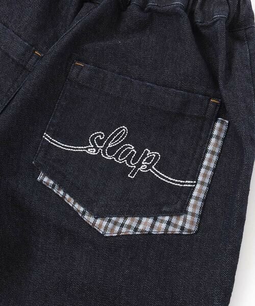 SLAP SLIP / スラップ スリップ その他パンツ | 裾折り返しチェック柄ストレッチパンツ(80~130cm) | 詳細7