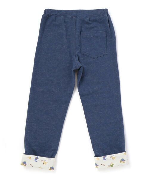 SLAP SLIP / スラップ スリップ その他パンツ | 裾折り返し総柄ポケット電車刺しゅう付きパンツ(80~130cm) | 詳細5
