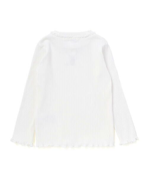 SLAP SLIP / スラップ スリップ Tシャツ | ネックレス刺しゅう長袖Tシャツ(80~130cm) | 詳細1