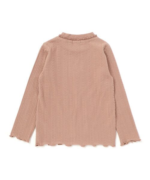 SLAP SLIP / スラップ スリップ Tシャツ | ネックレス刺しゅう長袖Tシャツ(80~130cm) | 詳細8