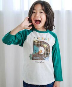 SLAP SLIP / スラップ スリップ Tシャツ | ロゴパッチ刺しゅうラグラン長袖Tシャツ(80~130cm)