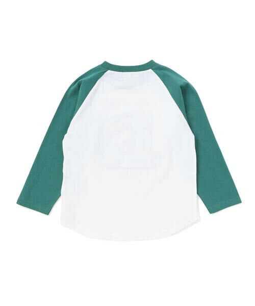 SLAP SLIP / スラップ スリップ Tシャツ | ロゴパッチ刺しゅうラグラン長袖Tシャツ(80~130cm) | 詳細8