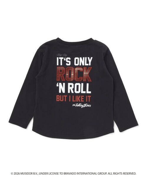 SLAP SLIP / スラップ スリップ Tシャツ | 【ザ・ローリング・ストーンズｘSLAP】フロントｘバックロゴプリント長袖Tシャツ(80~130cm) | 詳細10