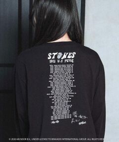 SLAP SLIP / スラップ スリップ Tシャツ | 【ザ・ローリング・ストーンズｘSLAP】フロントｘバックロゴプリント長袖Tシャツ大人