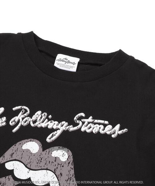 SLAP SLIP / スラップ スリップ Tシャツ | 【ザ・ローリング・ストーンズｘSLAP】フロントｘバックロゴプリント長袖Tシャツ大人 | 詳細14