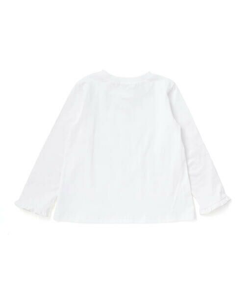 SLAP SLIP / スラップ スリップ その他トップス | 【スラプリ】袖口フリルTシャツ＋裾刺しゅうチュニックセット(90~130cm) | 詳細5