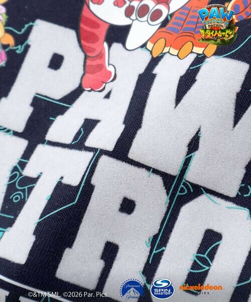 SLAP SLIP / スラップ スリップ Tシャツ | 【パウ・パトロール×SLAPSLIP】無地＆袖切り替えプリント長袖Tシャツ(90~130cm) | 詳細25