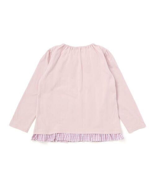 SLAP SLIP / スラップ スリップ Tシャツ | 【サンリオキャラクターズxSLAPSLIP】襟付き裾フリル長袖Tシャツ(80~130cm) | 詳細4