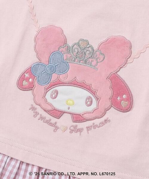 SLAP SLIP / スラップ スリップ Tシャツ | 【サンリオキャラクターズxSLAPSLIP】襟付き裾フリル長袖Tシャツ(80~130cm) | 詳細5