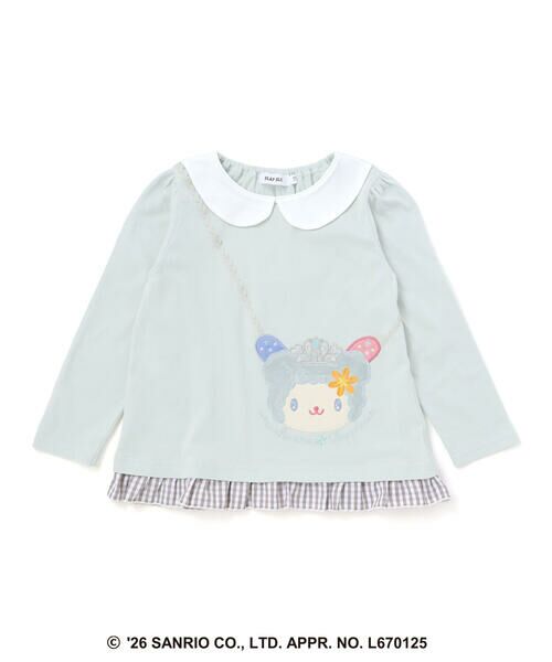 SLAP SLIP / スラップ スリップ Tシャツ | 【サンリオキャラクターズxSLAPSLIP】襟付き裾フリル長袖Tシャツ(80~130cm) | 詳細11