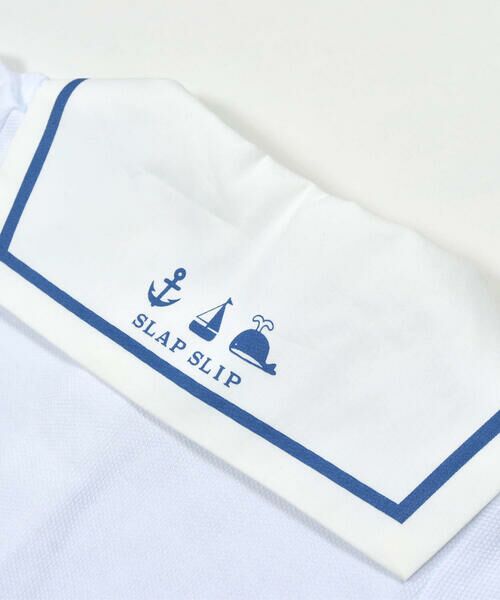 SLAP SLIP BABY / スラップ スリップ ベビー ロンパース | セーラー襟ネクタイ胸ポケット付き半袖ロンパースベビー(60~80cm) | 詳細8
