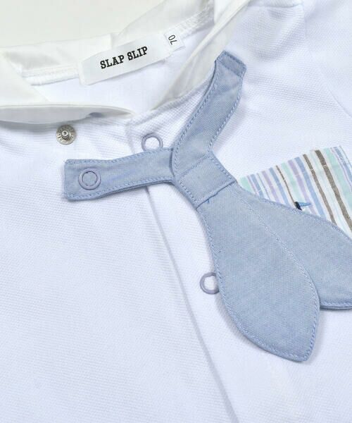 SLAP SLIP BABY / スラップ スリップ ベビー ロンパース | セーラー襟ネクタイ胸ポケット付き半袖ロンパースベビー(60~80cm) | 詳細20