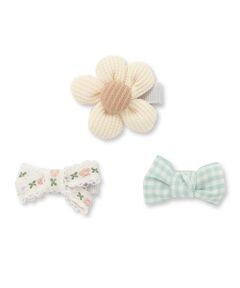 SLAP SLIP BABY / スラップ スリップ ベビー ベビー・キッズグッズ | お花リボンクラウンヘアピン3点アソートベビー