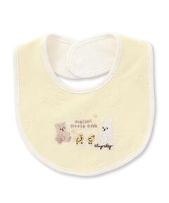 SLAP SLIP BABY / スラップ スリップ ベビー スタイ・ビブ | 【お揃い】クマウサギひよこアニマル柄パイピングスタイベビー