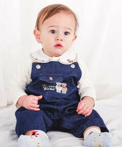 SLAP SLIP BABY / スラップ スリップ ベビー ベビー・キッズウエア | コットンデニムツイルポケット付きサロペットベビー(70~80cm)