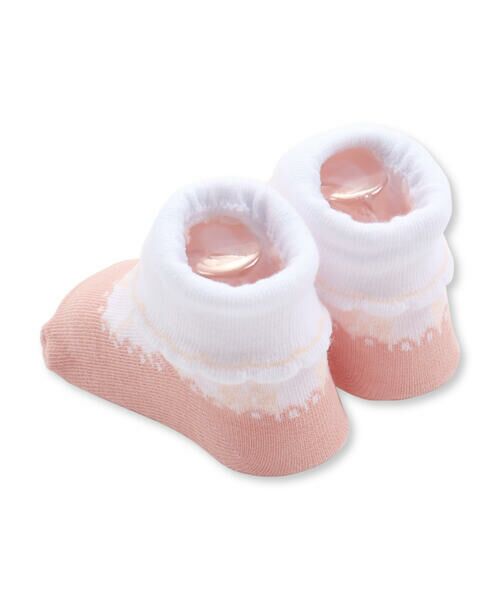 SLAP SLIP BABY / スラップ スリップ ベビー ベビー・キッズグッズ | スカラップ縁ストラップシューズ風ソックスベビー(9~12cm) | 詳細2