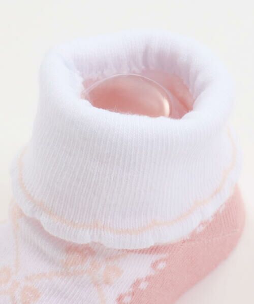 SLAP SLIP BABY / スラップ スリップ ベビー ベビー・キッズグッズ | スカラップ縁ストラップシューズ風ソックスベビー(9~12cm) | 詳細4