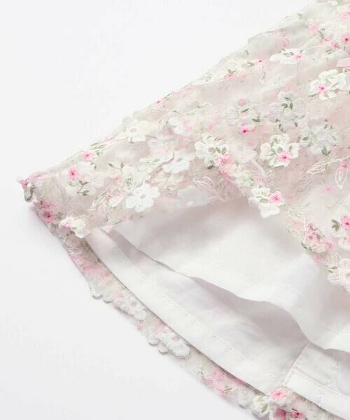 SLAP SLIP BABY / スラップ スリップ ベビー ベビー・キッズウエア | 肩フリルレースシフォンワンピース+ブルマ2点セットベビー(70~80cm) | 詳細11
