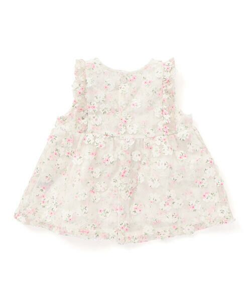 SLAP SLIP BABY / スラップ スリップ ベビー ベビー・キッズウエア | 肩フリルレースシフォンワンピース+ブルマ2点セットベビー(70~80cm) | 詳細5