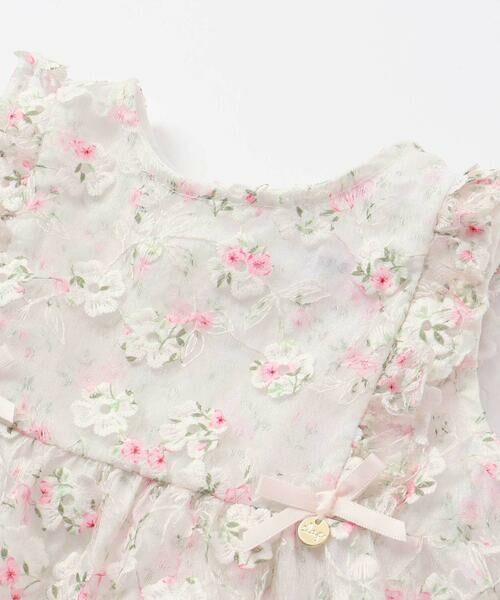 SLAP SLIP BABY / スラップ スリップ ベビー ベビー・キッズウエア | 肩フリルレースシフォンワンピース+ブルマ2点セットベビー(70~80cm) | 詳細7