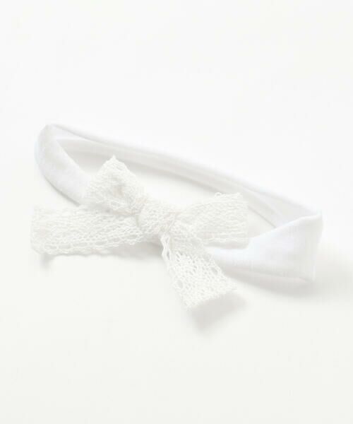SLAP SLIP BABY / スラップ スリップ ベビー ベビー・キッズグッズ | チュールお花かぎ編みリボンヘアバンド2点セットベビー | 詳細10