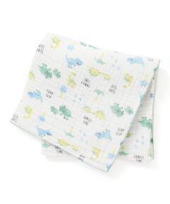 SLAP SLIP BABY / スラップ スリップ ベビー ベビー・キッズグッズ | 【お揃い】恐竜イチゴおもちゃマルチ総柄ガーゼおくるみ