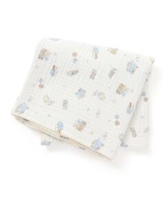 SLAP SLIP BABY / スラップ スリップ ベビー ベビー・キッズグッズ | 【お揃い】恐竜イチゴおもちゃマルチ総柄ガーゼおくるみ