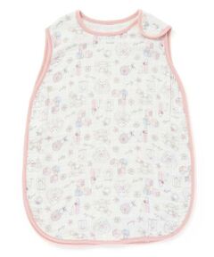 SLAP SLIP BABY / スラップ スリップ ベビー ベビー・キッズウエア | 【お揃い】縁配色パイピング恐竜イチゴおもちゃマルチ総柄ガーゼスリーパー