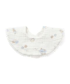 SLAP SLIP BABY / スラップ スリップ ベビー スタイ・ビブ | 【お揃い】縁レース恐竜イチゴおもちゃマルチ総柄スタイ