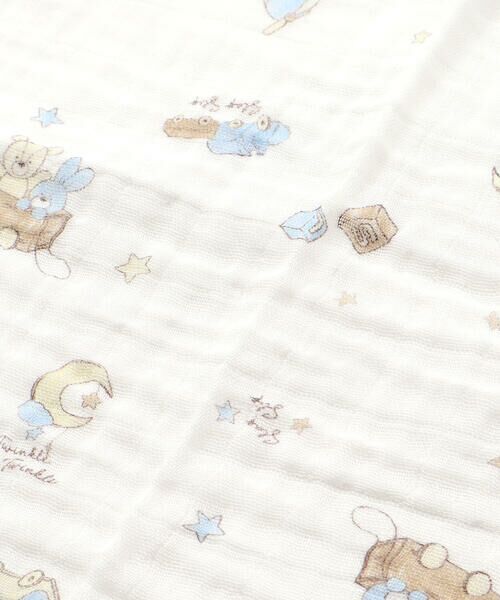 SLAP SLIP BABY / スラップ スリップ ベビー ハンカチ | 【お揃い】恐竜イチゴおもちゃマルチ総柄ボーダーチェックハンカチ2点セット | 詳細12