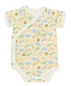 SLAP SLIP BABY / スラップ スリップ ベビー 肌着 | 【お揃い】コットンイチゴウサギ恐竜クマクッキーアニマル総柄天竺肌着ベビー(60~80cm)