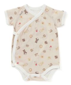 SLAP SLIP BABY / スラップ スリップ ベビー 肌着 | 【お揃い】コットンイチゴウサギ恐竜クマクッキーアニマル総柄天竺肌着ベビー(60~80cm)
