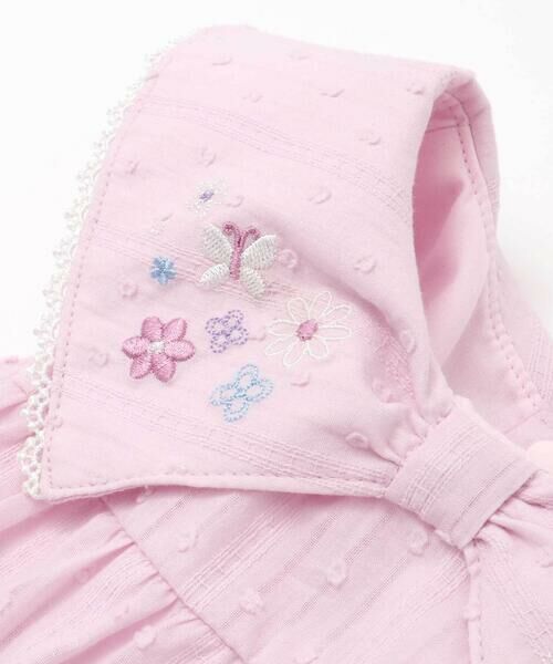 SLAP SLIP BABY / スラップ スリップ ベビー ベビー・キッズウエア | 花刺しゅうリボン襟チュニック+花柄ブルマセットアップベビー(70~80cm) | 詳細11
