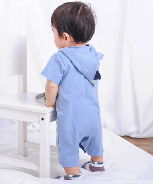 Ampersand（子ども服） ベビー服 ロンパース 70 半袖 前開き