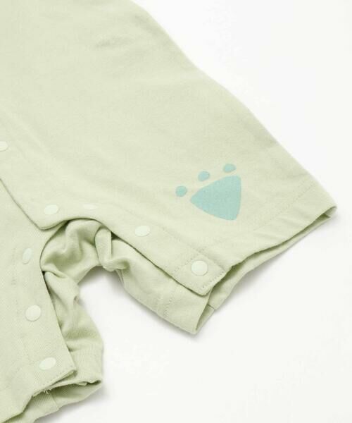 SLAP SLIP BABY / スラップ スリップ ベビー ロンパース | トゲトゲとさかフード付きロンパース+恐竜スタイ2点セットベビー(70~80cm) | 詳細16
