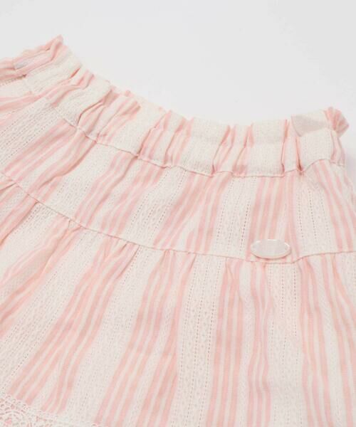 SLAP SLIP BABY / スラップ スリップ ベビー ベビー・キッズウエア | ストライプレース花柄ブルマ付きスカートベビー | 詳細8