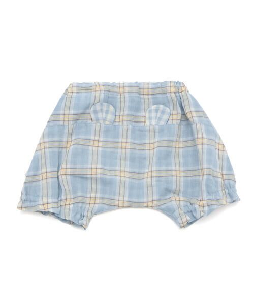 SLAP SLIP BABY / スラップ スリップ ベビー チノ・ワークパンツ | クマ恐竜チェックブルマベビー | 詳細2