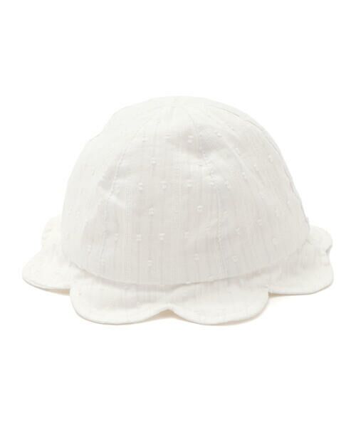 SLAP SLIP BABY / スラップ スリップ ベビー ベビー・キッズグッズ | 【お揃い/UVカット】レース花柄スカラップブリムハットベビー(46~48cm) | 詳細3