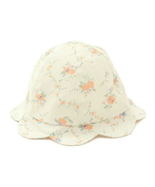 SLAP SLIP BABY / スラップ スリップ ベビー ベビー・キッズグッズ | 【お揃い/UVカット】レース花柄スカラップブリムハットベビー(46~48cm) | 詳細7