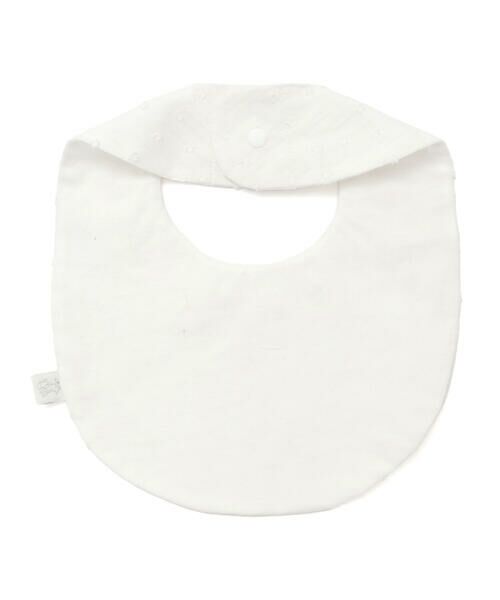 SLAP SLIP BABY / スラップ スリップ ベビー スタイ・ビブ | レモン花ちょうちょう刺しゅうスカラップフリル襟付きスタイベビー | 詳細4