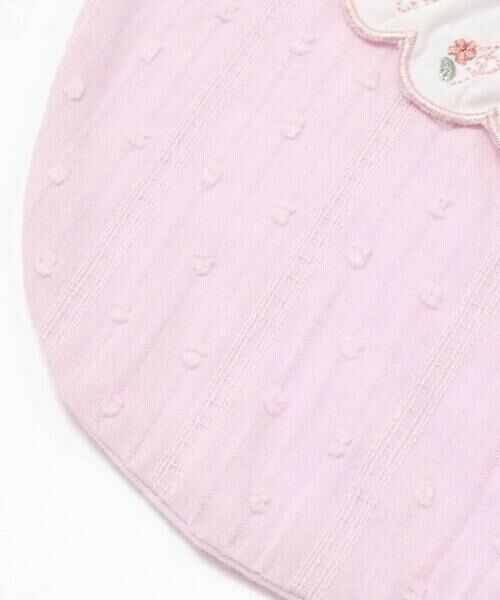 SLAP SLIP BABY / スラップ スリップ ベビー スタイ・ビブ | レモン花ちょうちょう刺しゅうスカラップフリル襟付きスタイベビー | 詳細10