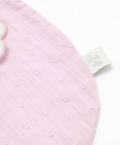 SLAP SLIP BABY / スラップ スリップ ベビー スタイ・ビブ | レモン花ちょうちょう刺しゅうスカラップフリル襟付きスタイベビー | 詳細11