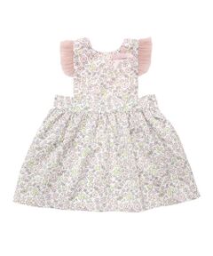 SLAP SLIP BABY / スラップ スリップ ベビー ギフトセット | 【お揃い】お花レモン柄リボン袖レースドレススタイベビー【専用ケース付き】