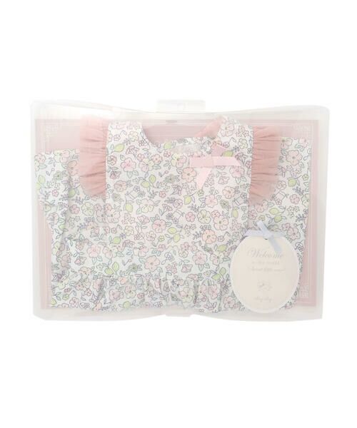 SLAP SLIP BABY / スラップ スリップ ベビー ギフトセット | 【お揃い】お花レモン柄リボン袖レースドレススタイベビー【専用ケース付き】 | 詳細9