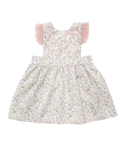 SLAP SLIP BABY / スラップ スリップ ベビー ギフトセット | 【お揃い】お花レモン柄リボン袖レースドレススタイベビー【専用ケース付き】 | 詳細1